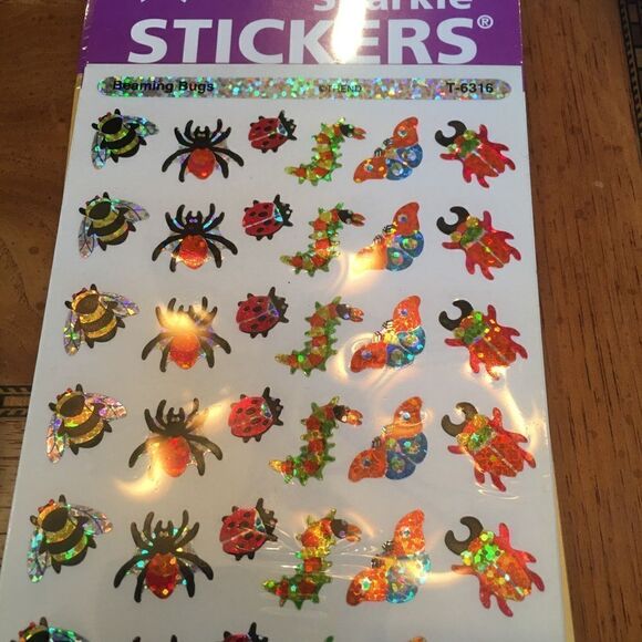 PACKS OF Stickers Plus Large Embossed Accomplished - Picture 5 of 16